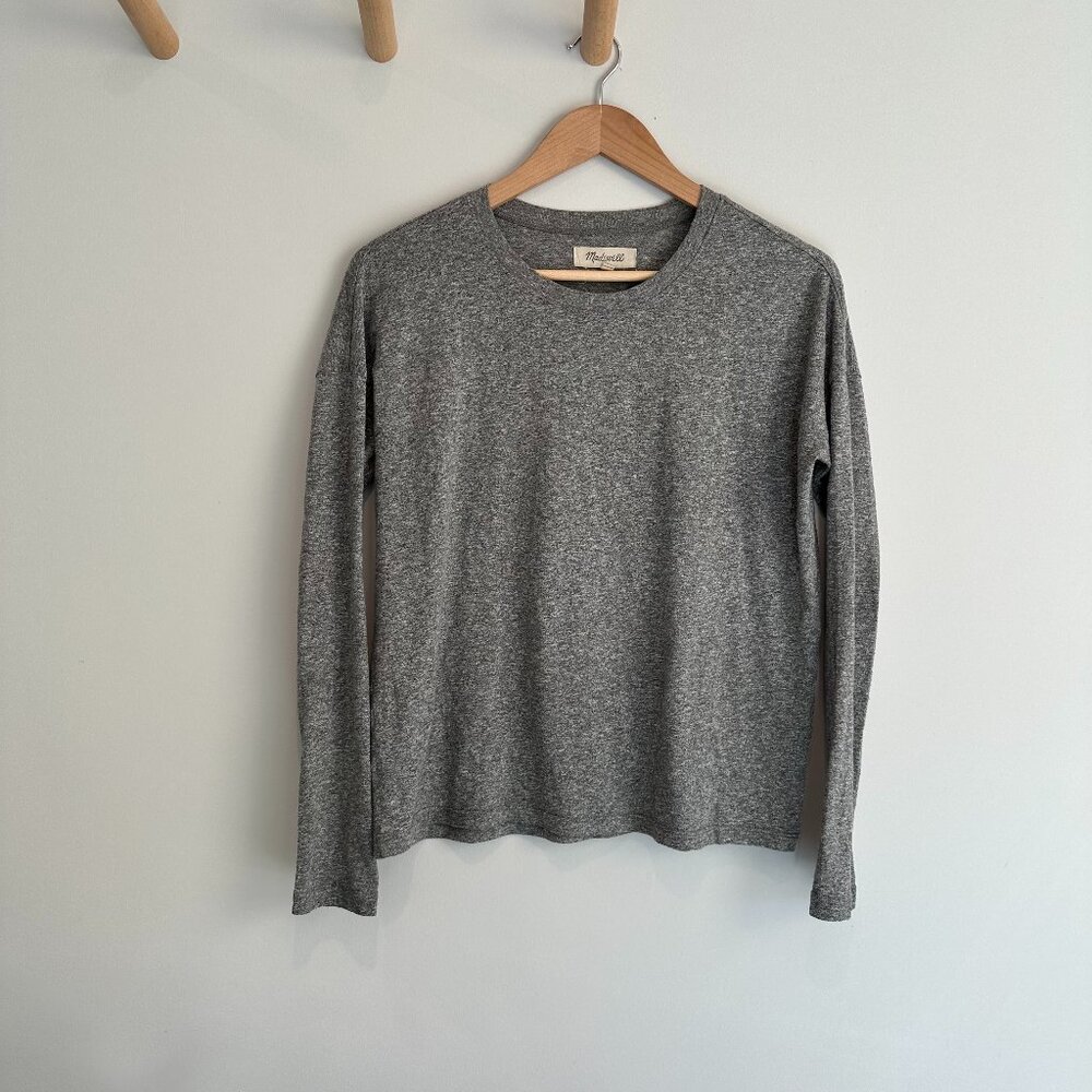 Madewell Women's Basic Ex-Boyfriend Long Sleeved Shirt, Size XXS